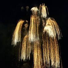 horsetail firework, diy horsetail firework, pyro horsetail