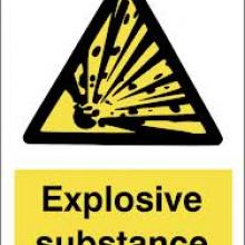 Explosive substance, what is Explosive substance, Explosive substance explanation, Explosive substance description, 