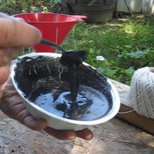 black powder slurry