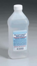 Bottle of Rubbing Alcohol